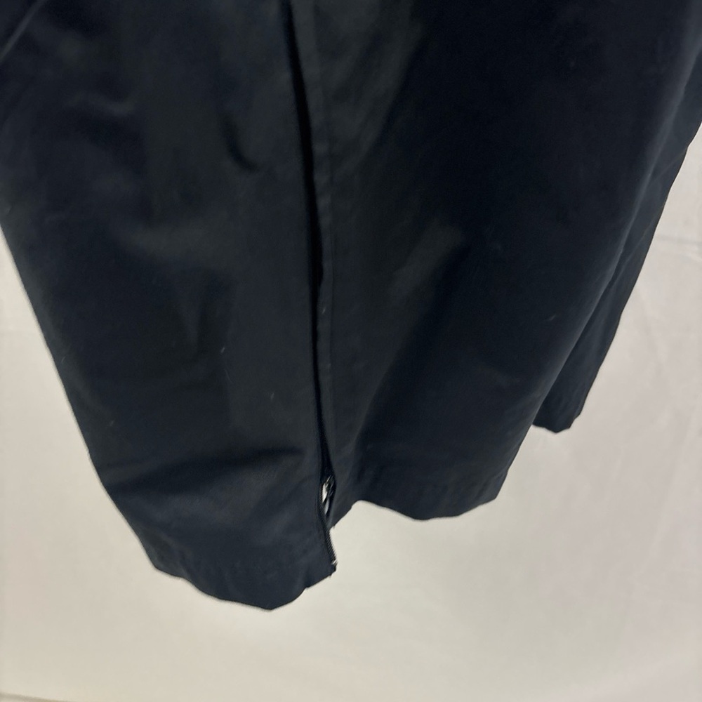 Vintage Adidas Pants Mens XL Black Windbreaker Joggers Ankle Zip Y2K Track - Picture 5 of 12
